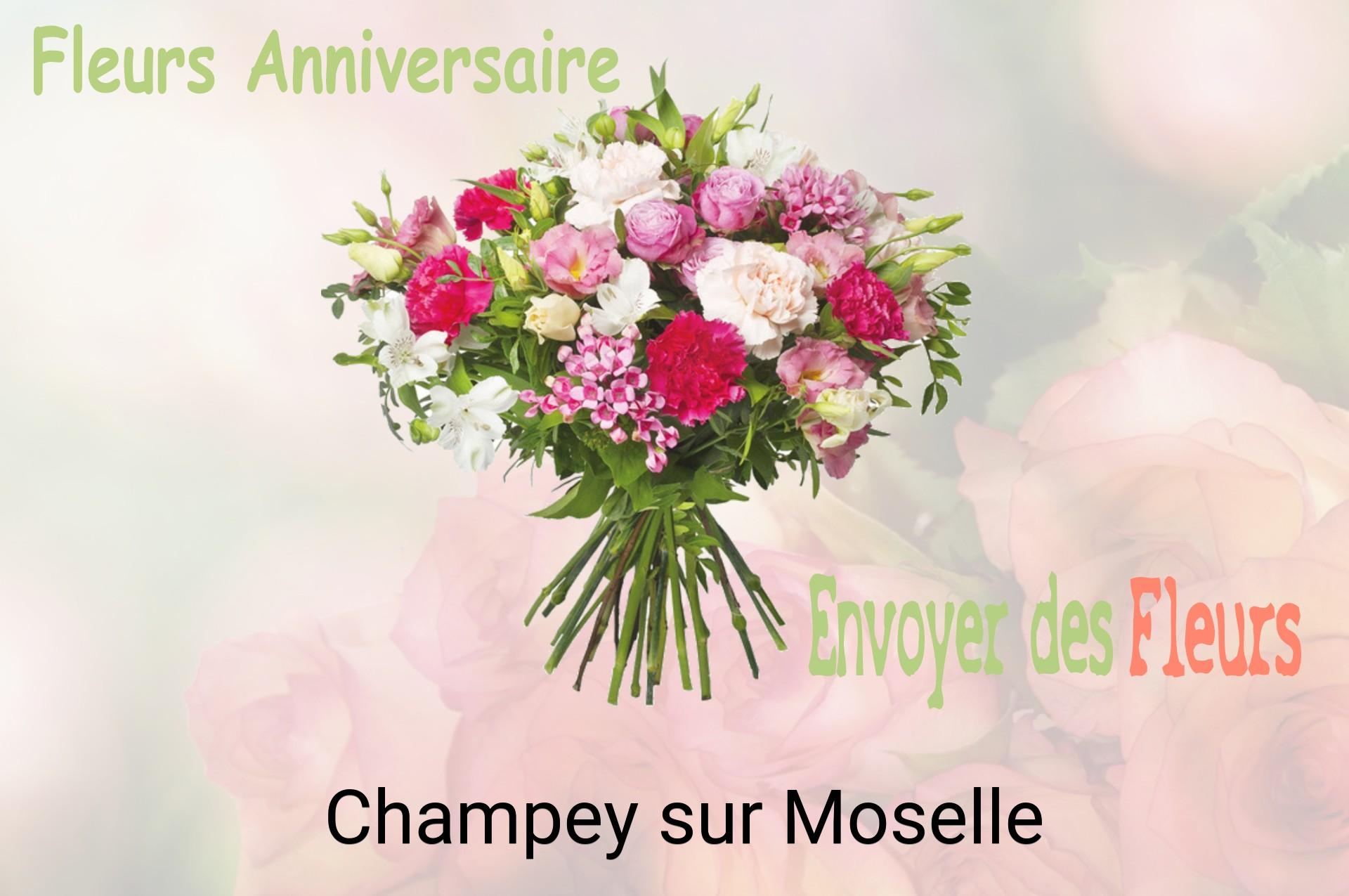 Bouquet de fleurs d’anniversaire livré à Champey-sur-Moselle