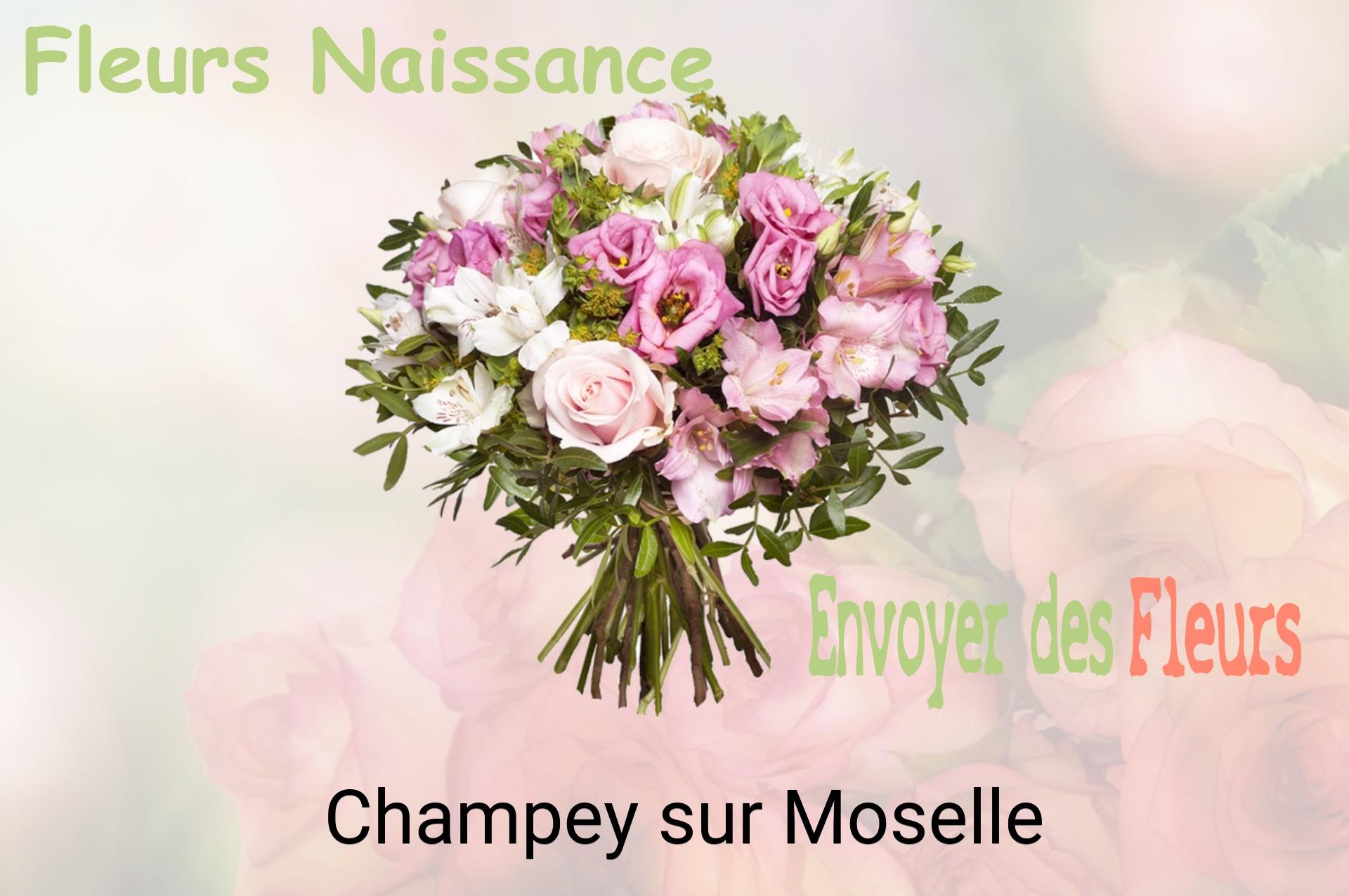 Bouquet de fleurs de naissance livré à Champey-sur-Moselle