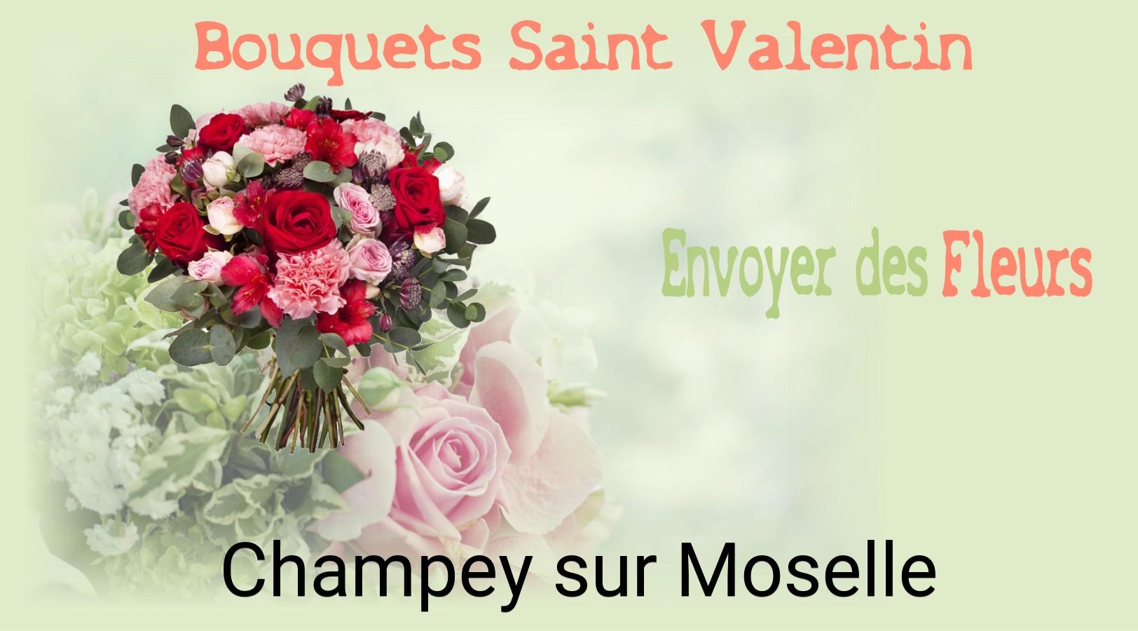 Roses de Saint-Valentin livrées à Champey-sur-Moselle